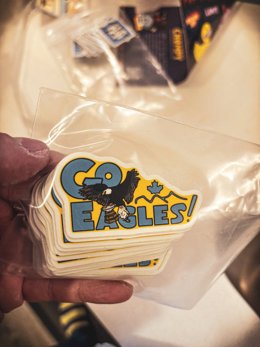 Stickers for the Eagles!