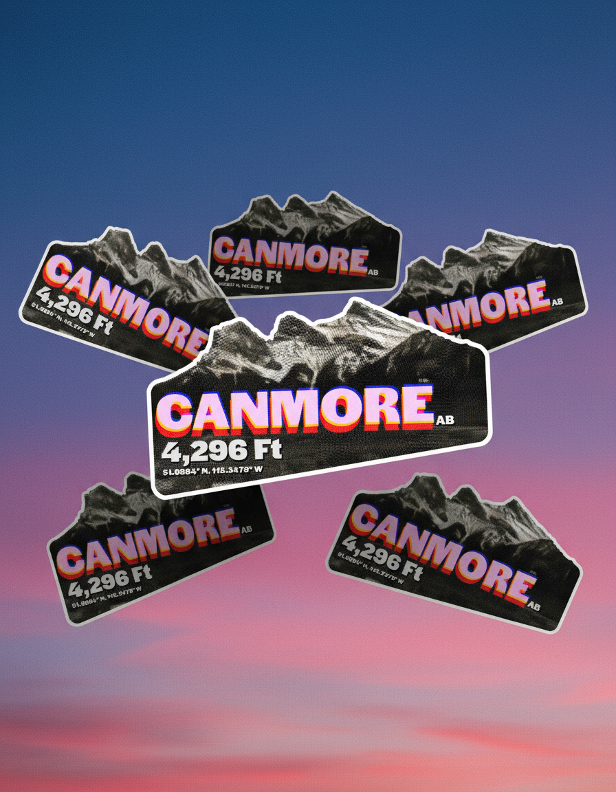 Canmore Sticker "MISPRINT FX"